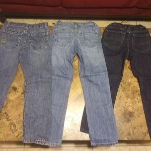 3 pairs boys Place blue jeans